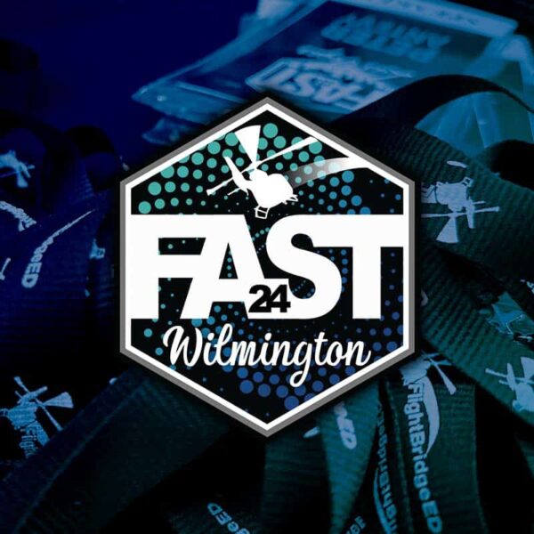 FAST24 Registration | Conference Badge - FlightBridgeED Air and Surface Transport Symposium - critical care transport medicine conference - Wilmington, North Carolina - June 10 - 12, 2024 - Flight Paramedic, Flight Nurse, Critical Care Paramedic, Paramedic, Nurse, EMT, EMS, Air Medical, hems recruitment, hems buisiness, ems business, medical direction, physicians, continuing education, ce hours